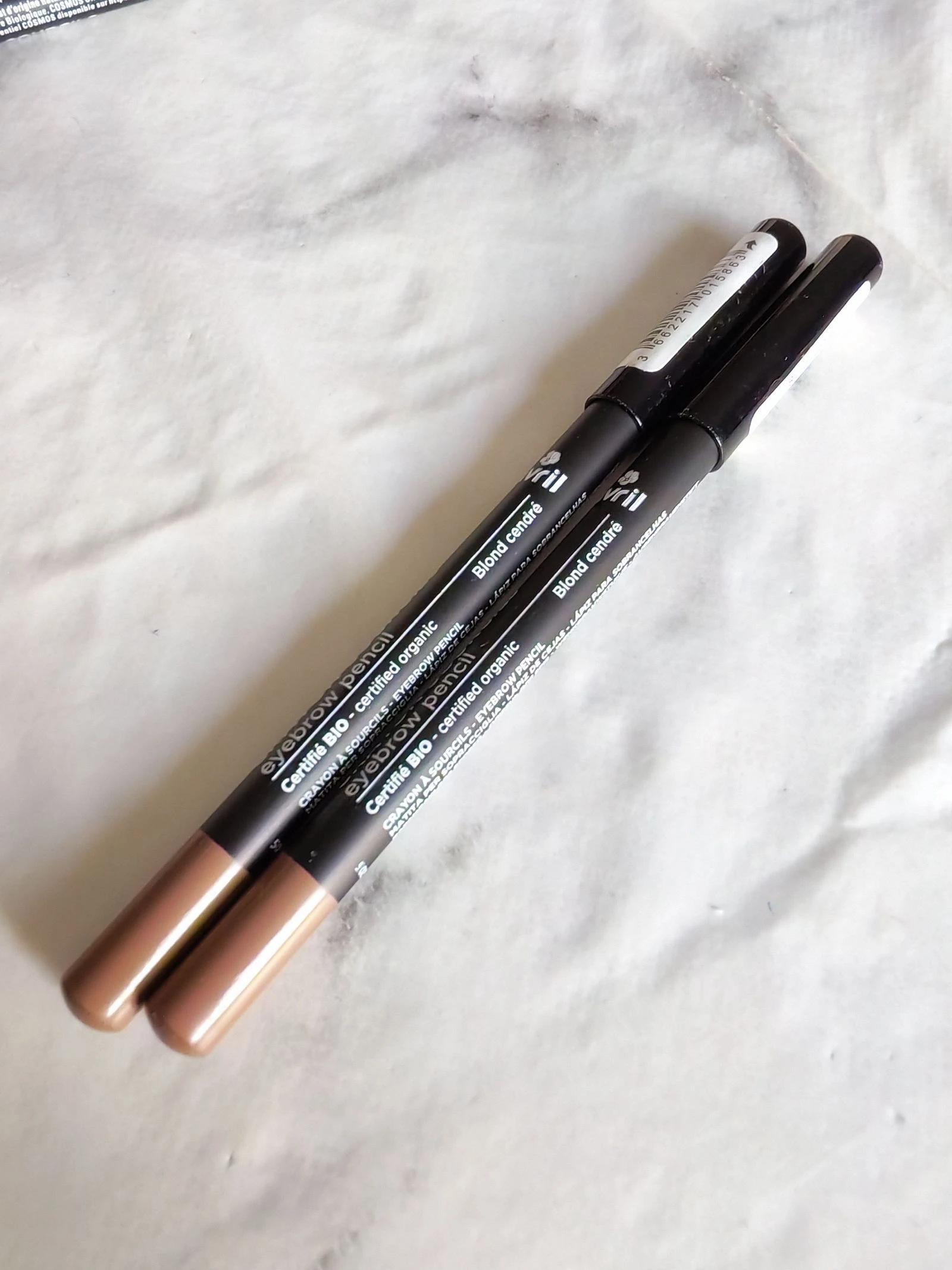 2 crayons sourcils Avril bio
